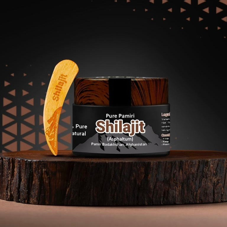 Premium 60g Shilajit Resin- 100% Pure and Natural - Direct from Pamir Mountains