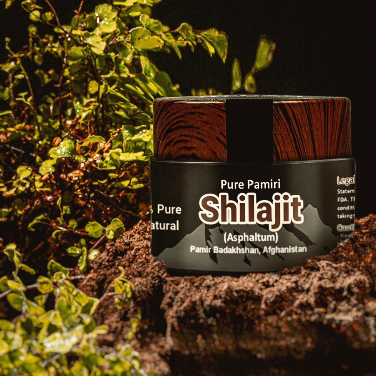 Premium 60g Shilajit Resin- 100% Pure and Natural - Direct from Pamir Mountains