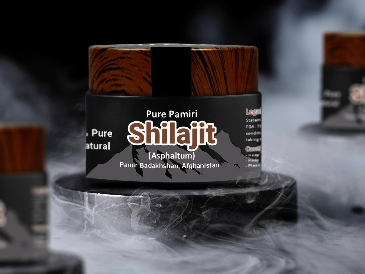Premium 60g Shilajit Resin- 100% Pure and Natural - Direct from Pamir Mountains
